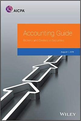 【预售】Accounting Guide: Brokers and Dealers in Securities 2019