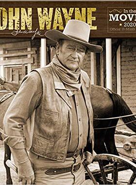 【预售】John Wayne in the Movies 2020 Square Foil