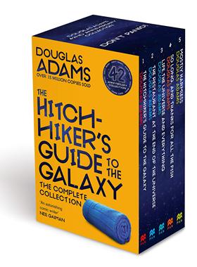 预售 银河系搭车客指南全集套装 英文原版 Douglas Adams 银河系漫游指南 The Complete Hitchhiker's Guide to the Galaxy Boxset
