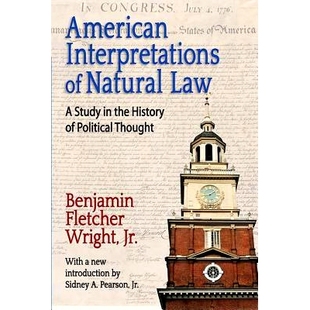 Natural Study American Thought 美国解读：政治思想史研 预订 Political Law Interpretations the 自然法 History