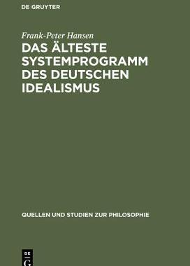 【预订】Das älteste Systemprogramm des deutschen Idealismus 9783110118094