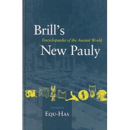 预订 Brill’s New Pauly, Antiquity, Volume 5 (Equ - Has)