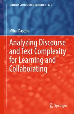 【预订】Analyzing Discourse and Text Complexity for Learning and Collaborating