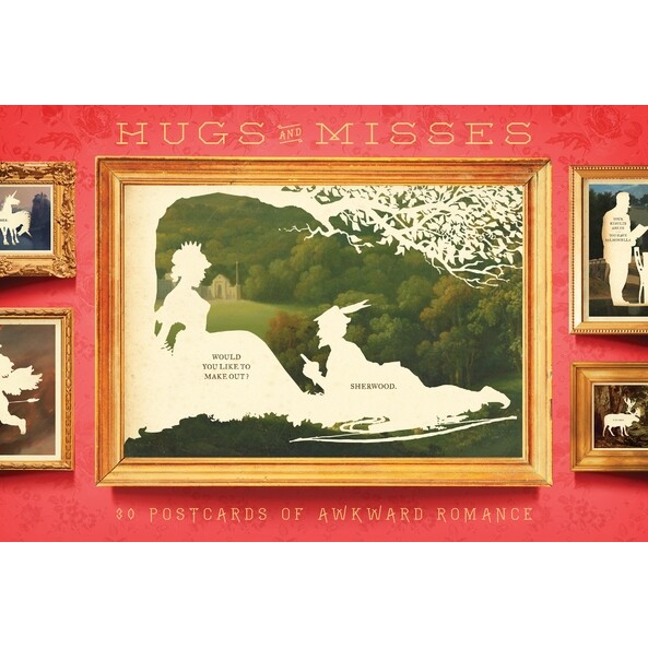 预订 Hugs and Misses: 30 Postcards of Awkward Romance: 9781594747335
