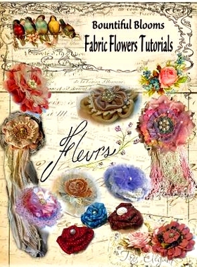 预订 Fabric Flower Tutorials: Bountiful Blooms: 9781073698943