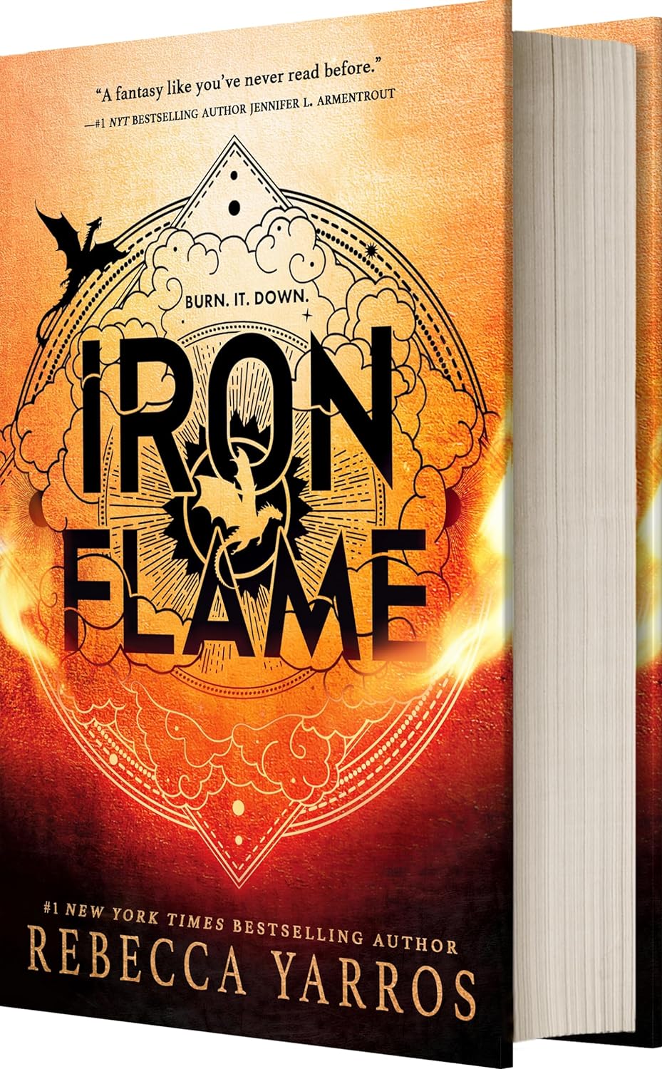 铁焰 The Empyrean系列2 Iron Flame四旋翼续集 Fourth Wing英文原版 Rebecca Yarros龙骑士战争学院奇幻小说_虎窝淘