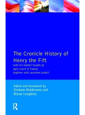 预订 Henry V - The Quarto(Sos) 亨利五世（Sos）: 9781138466944