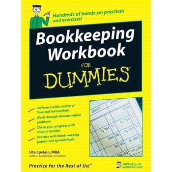 【预售】Bookkeeping Workbook For Dummies