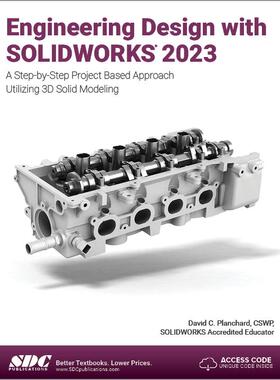 [预订]Engineering Design with SOLIDWORKS 2023 9781630575502