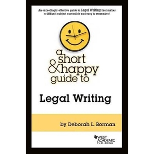 Happy Writing 9781634599184 Legal Short 预订 Guide
