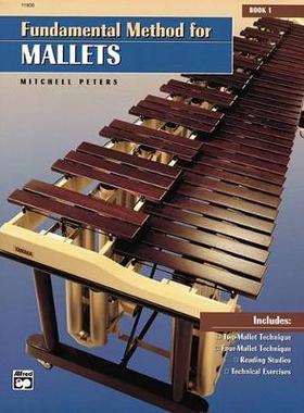 【预订】Fundamental Method for Mallets, Bk 1: Comb Bound Book