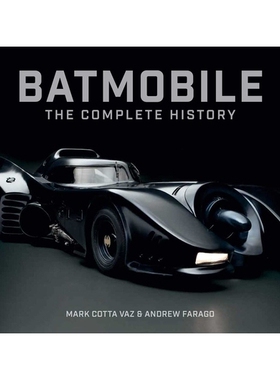 蝙蝠侠车 完整历史 2025新版 英文原版 精装画册收藏 摄影绘画 DC电影漫画艺术 Batmobile: The Complete History