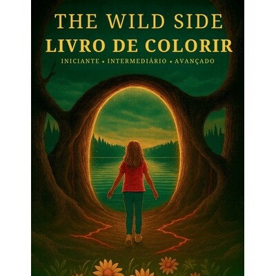 预订 The Wild Side Livro De Colorir 9798992634587