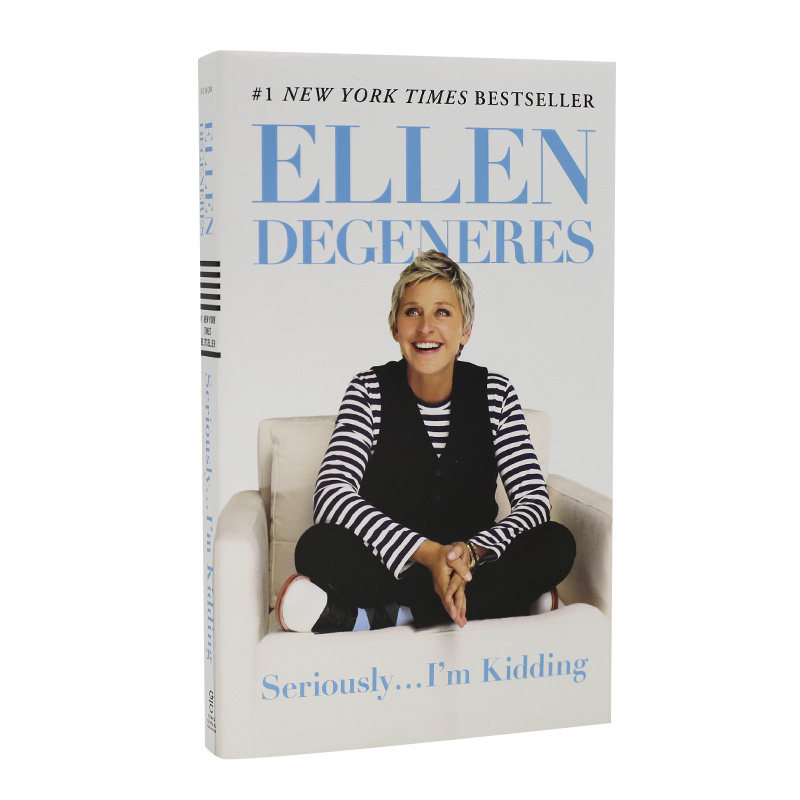im kidding 英文原版 艾伦自传:认真我在开玩笑 ellen degeneres