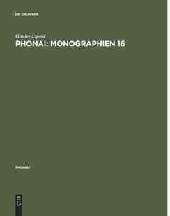【预订】Phonai: Monographien 16 9783484231269