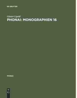 【预订】Phonai: Monographien 16 9783484231269