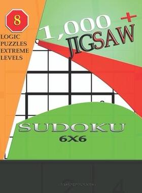 [预订]1,000 + sudoku jigsaw 6x6: Logic puzzles extreme levels 9781697056129
