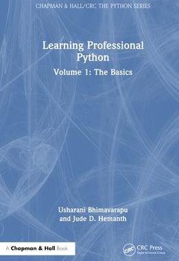 [预订]Learning Professional Python: Volume 1: The Basics 9781032539256