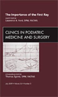 【预订】The Importance of the First Ray, An Issue of Clinics in Podiatric Medicine and Surgery