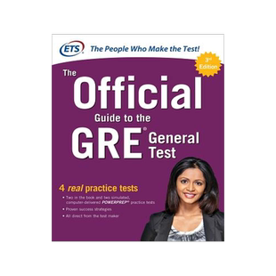 现货The Official Guide to the GRE General Test, Third Edition 英文原版 GRE考试官方指南，第三版 ETS