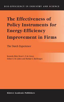 【预订】The Effectiveness of Policy Instruments for Energy-Efficiency Improvement in Firms