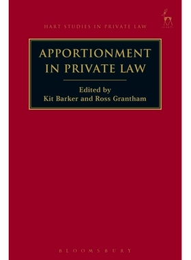 预订 Apportionment in Private Law: 9781509917501