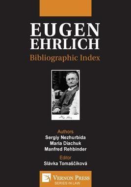 [预订]Eugen Ehrlich: Bibliographic Index 9781622734849
