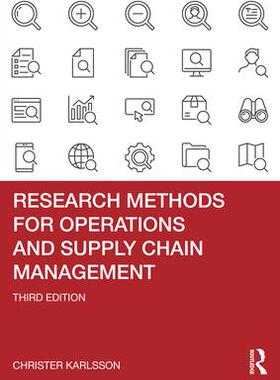 预订 Research Methods for Operations and Supply Chain Management 9781032324340