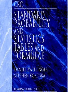 【预订】CRC Standard Probability and Statistics Tables and Formulae