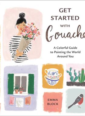 【预订】Get Started with Gouache