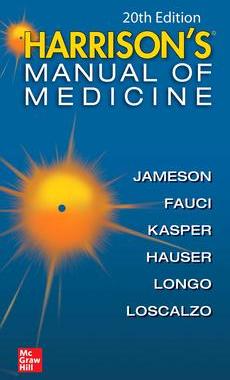 [预订]Harrisons Manual of Medicine, 20th Edition 9781260455342