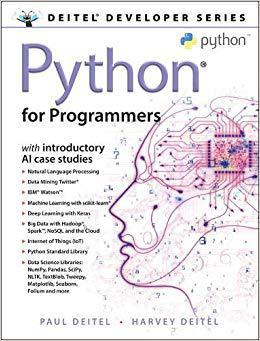 【预售】Python for Programmers