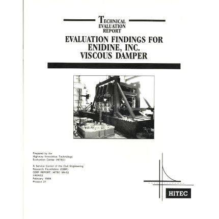 预订 Evaluation Findings for Enidine, Inc. Viscous Damper: Technical Evaluation Report: 9780784404034