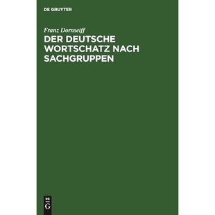 Der Sachgruppen deutsche nach 9783111093710 Wortschatz 预订