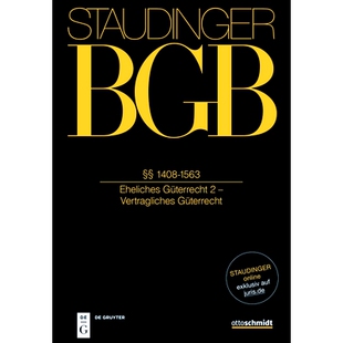 预订 §§ 1408-1563: (Eheliches Güterrecht 2 - Vertragliches Güterrecht) §§ 1408-1563：（婚姻财产法 2 - 合同财产法）