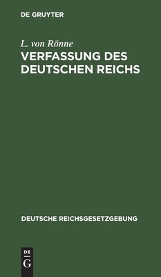 【预订】Verfassung des Deutschen Reichs 9783111156996