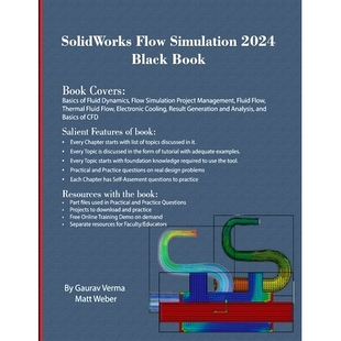 预订 SolidWorks Flow Simulation 2024 Black Book