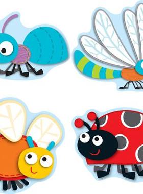 【预订】Buggy for Bugs Cut-Outs