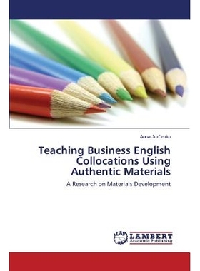 预订 Teaching Business English Collocations Using Authentic Materials: 9783659576362