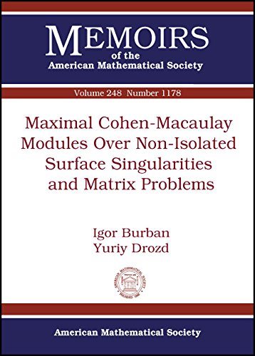 【预售】Maximal Cohen-Macaulay Modules Over Non-Isolated Surface Singularities and Matrix Problems 书籍/杂志/报纸 原版其它 原图主图