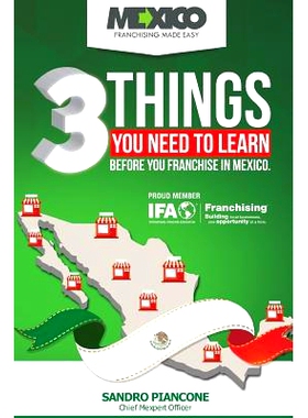 预订 3 Things You Need To Learn Before You Franchise In Mexico: 9781512285062