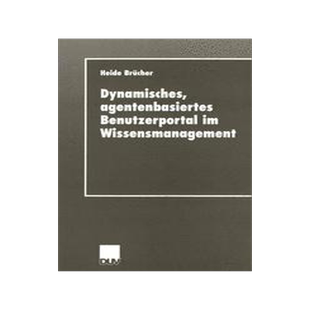 预订 Dynamisches, agentenbasiertes Benutzerportal im Wissensmanagement