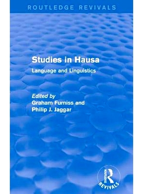 预订 Studies in Hausa: Language and Linguistics: 9781138926127