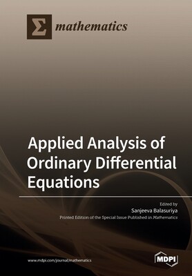 【预订】Applied Analysis of Ordinary Differential Equations