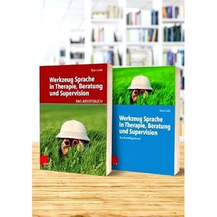 咨询和 语言作为 Das Werkzeug Sprache Grundlagenbuch Beratung Therapie Arbeitsbuch 预订 und das Supervision