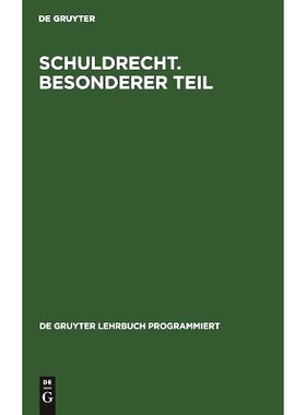 预订 Schuldrecht. Besonderer Teil: In programmierter Form: 9783110086430