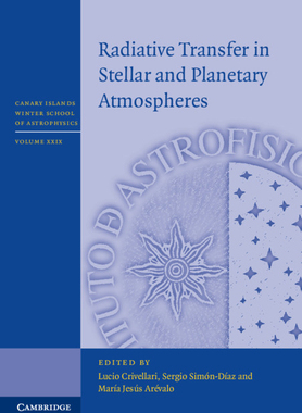 【预订】Radiative Transfer in Stellar and Planetary Atmospheres