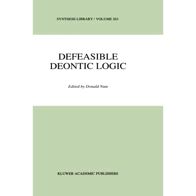 预订 Defeasible Deontic Logic: 9780792346302
