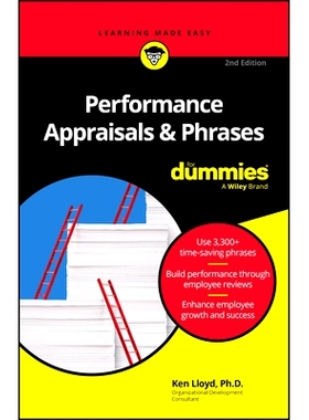 预订 Performance Appraisals & Phrases for Dummies, 2nd Edition 绩效评估和词汇达人迷，第 2 版: 9781394276059