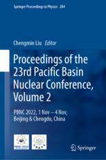 [预订]Proceedings of the 23rd Pacific Basin Nuclear Conference, Volume 2